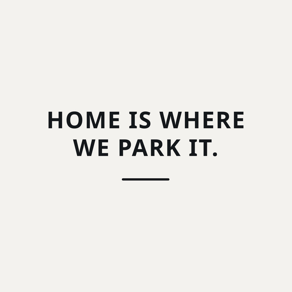 Sticker Home is where we park it.
