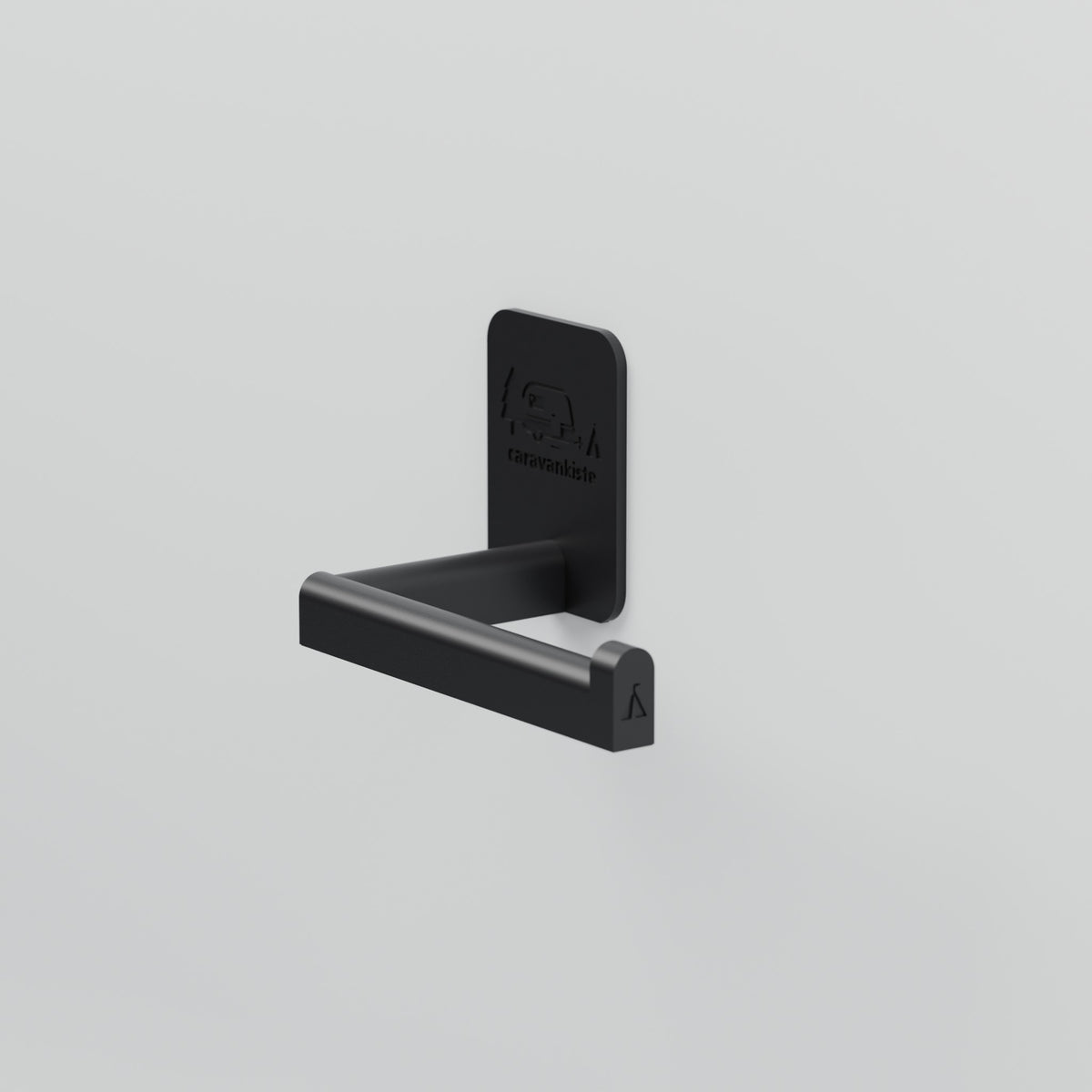Klorollenhalter seitlich, 3D-Visualisierung
