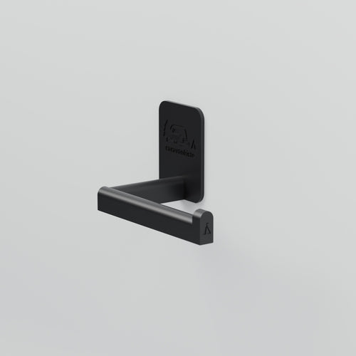 Klorollenhalter seitlich, 3D-Visualisierung